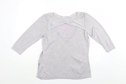 Womens UK Size L Coast Grey Pullover Jumper