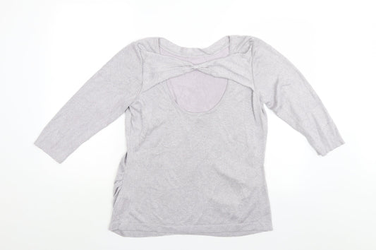 Coast Womens Grey   Pullover Jumper Size L