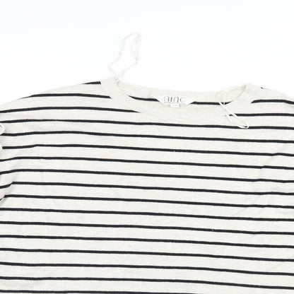 Womens UK Size 14 Nine White Pullover Jumper