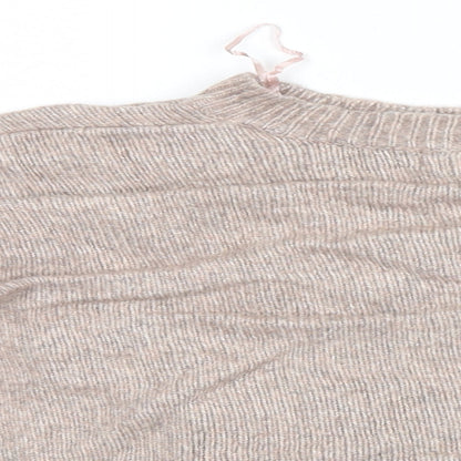 Womens UK Size M New Look Beige Pullover Jumper
