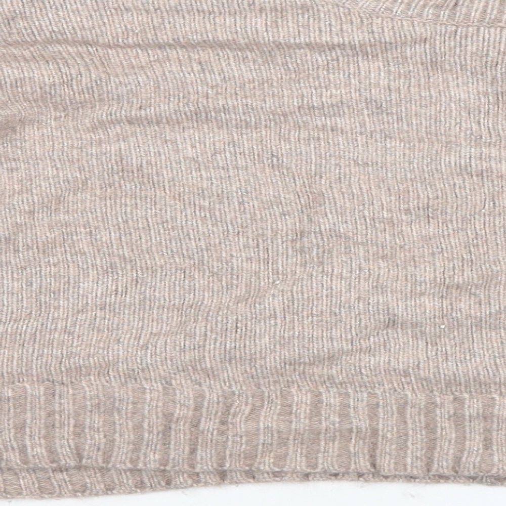Womens UK Size M New Look Beige Pullover Jumper