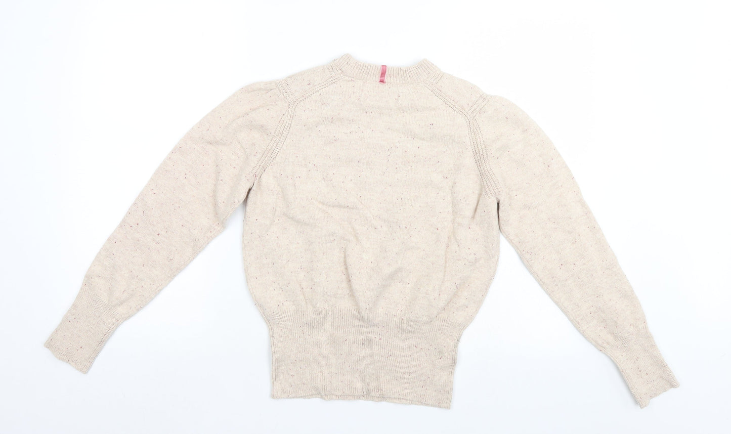 Womens UK Size 12 M&S Ivory Pullover Jumper