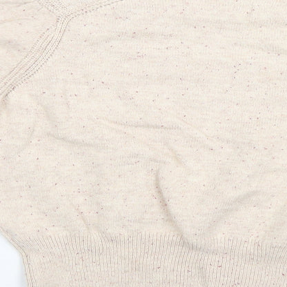 Womens UK Size 12 M&S Ivory Pullover Jumper