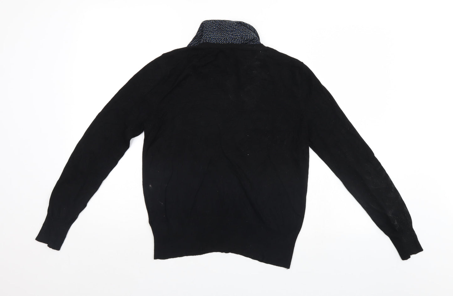 Womens UK Size 12 Caroll Black Cardigan Jumper