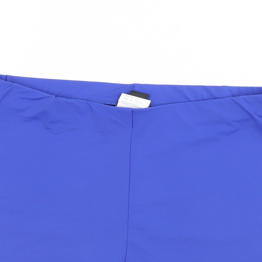 SheIn Womens Blue   Compression Shorts Size XS