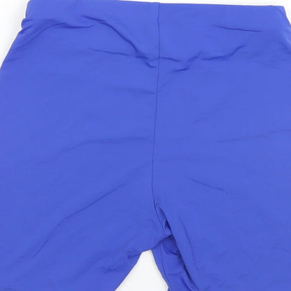 SheIn Womens Blue   Compression Shorts Size XS