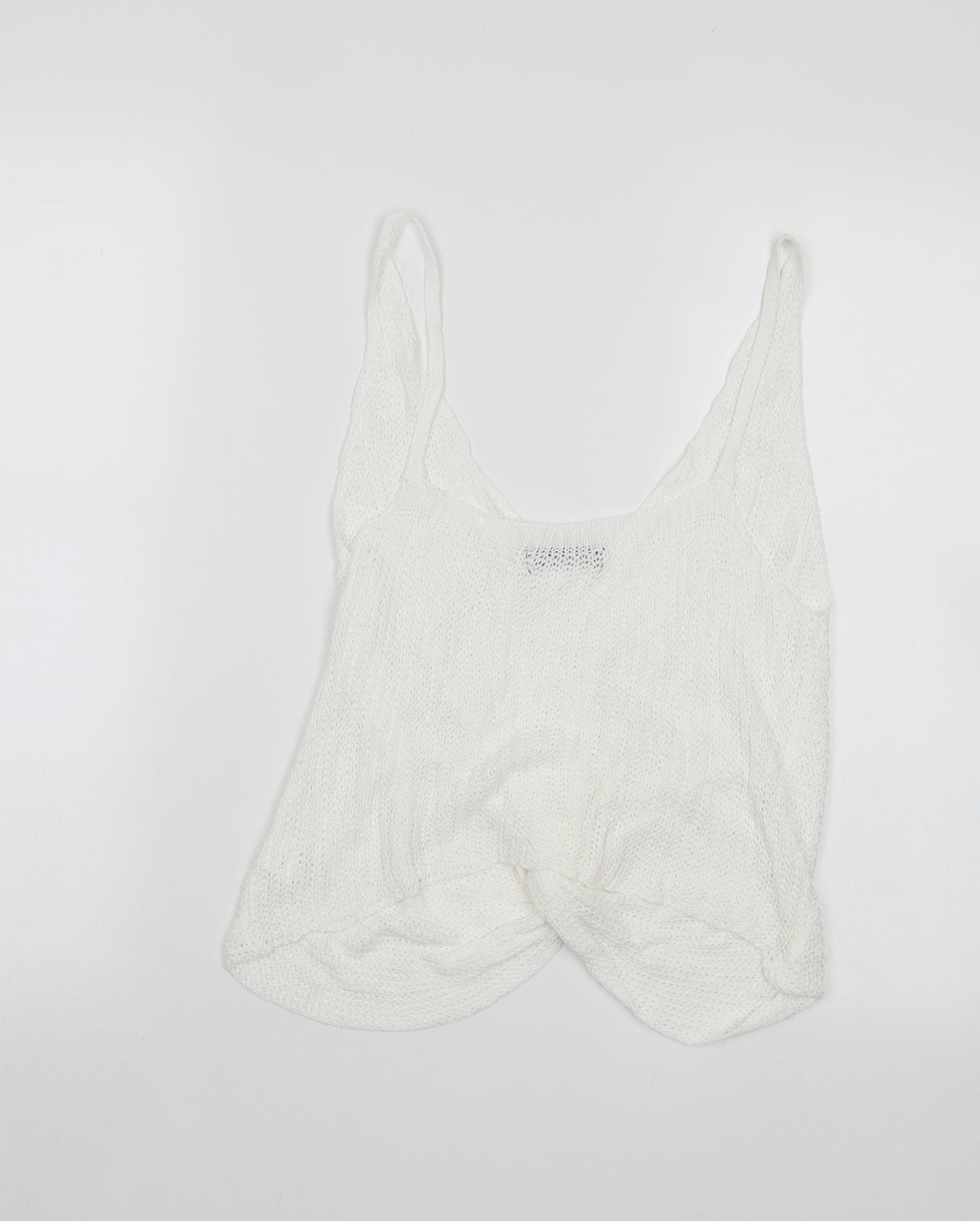 SheIn Womens White   Wrap Blouse Size 12