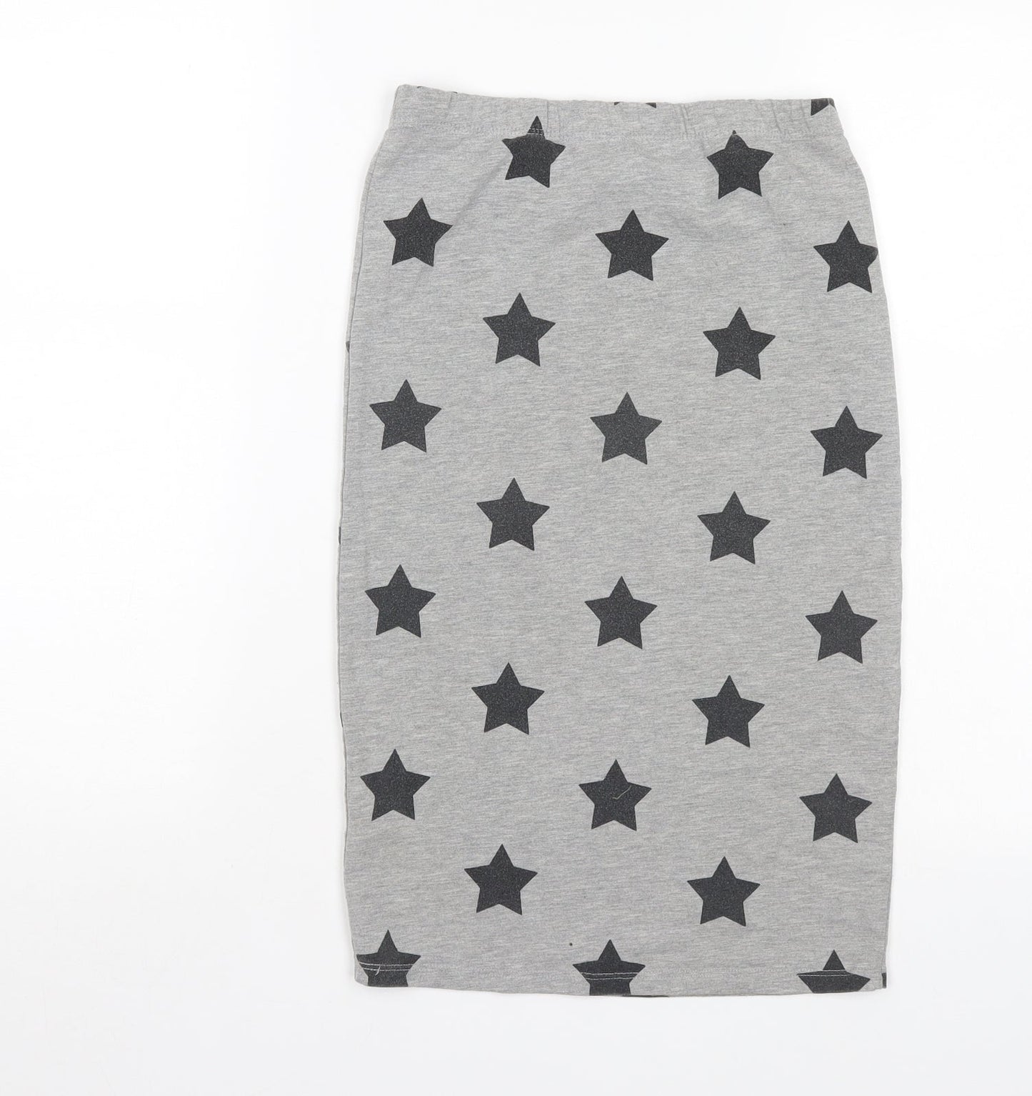 candy culture Girls Grey Polka Dot  Straight & Pencil Skirt Size 12-13 Years