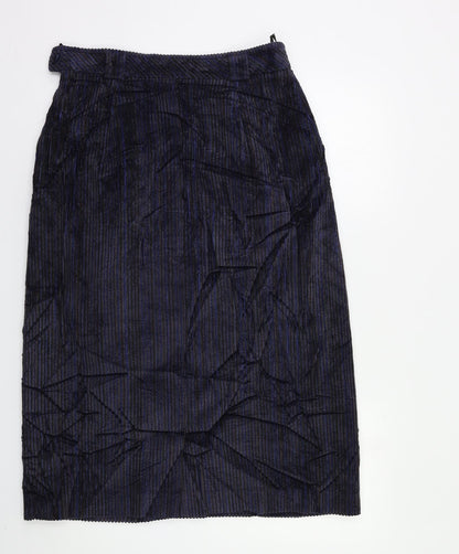 Bogner Womens Blue   A-Line Skirt
