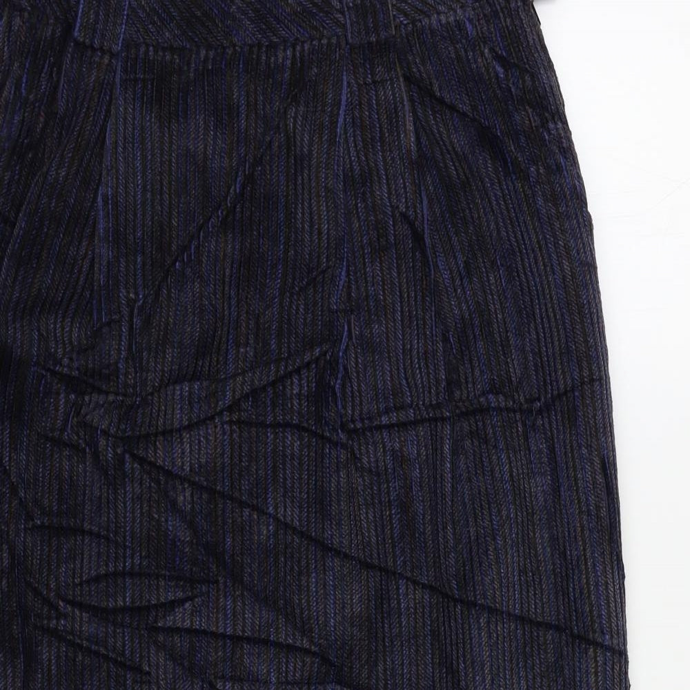 Bogner Womens Blue   A-Line Skirt