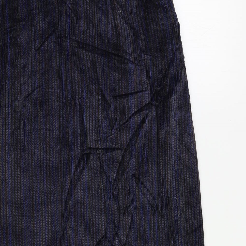 Bogner Womens Blue   A-Line Skirt