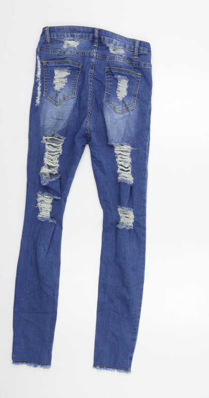 SheIn Womens Blue   Skinny Jeans Size S L28 in