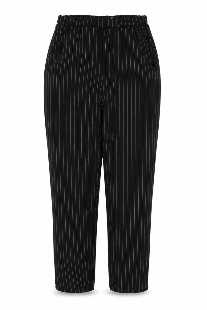 Womens UK Size 10 PRETTYLITTLETHING Regular Fit  Black Trousers