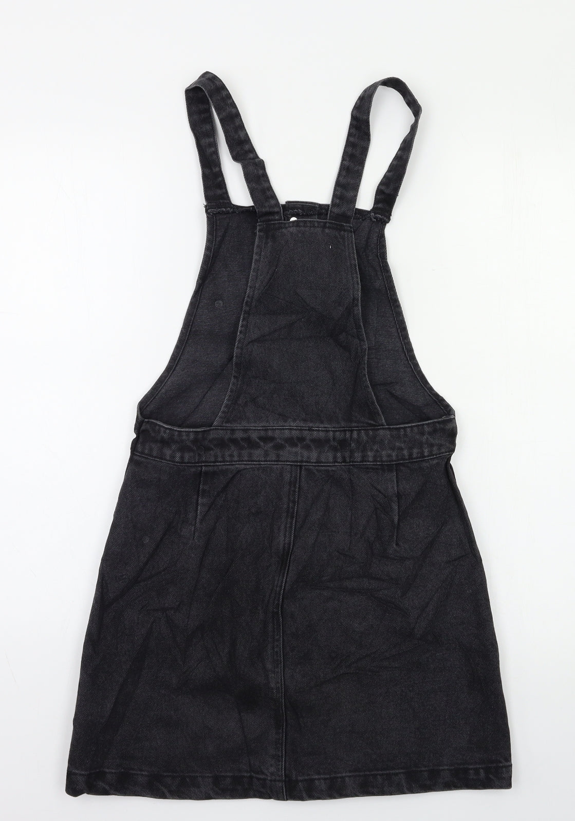 Miss Selfridge Womens Black   Pinafore/Dungaree Dress  Size XS