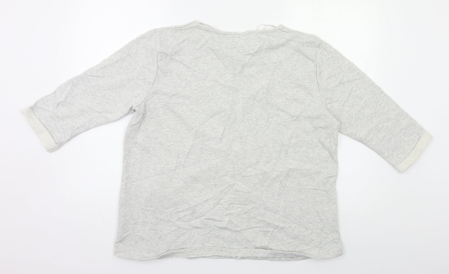A Christmas To Remember Womens Grey   Pullover Sweatshirt Size L  - Xmas