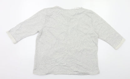 A Christmas To Remember Womens Grey   Pullover Sweatshirt Size L  - Xmas