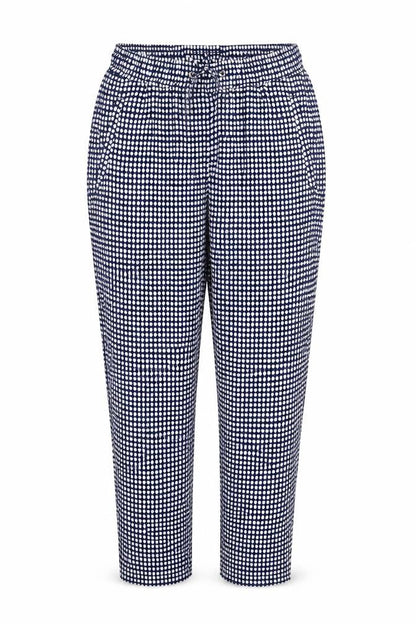 H&M Womens Grey Polka Dot  Trousers  Size S L24 in