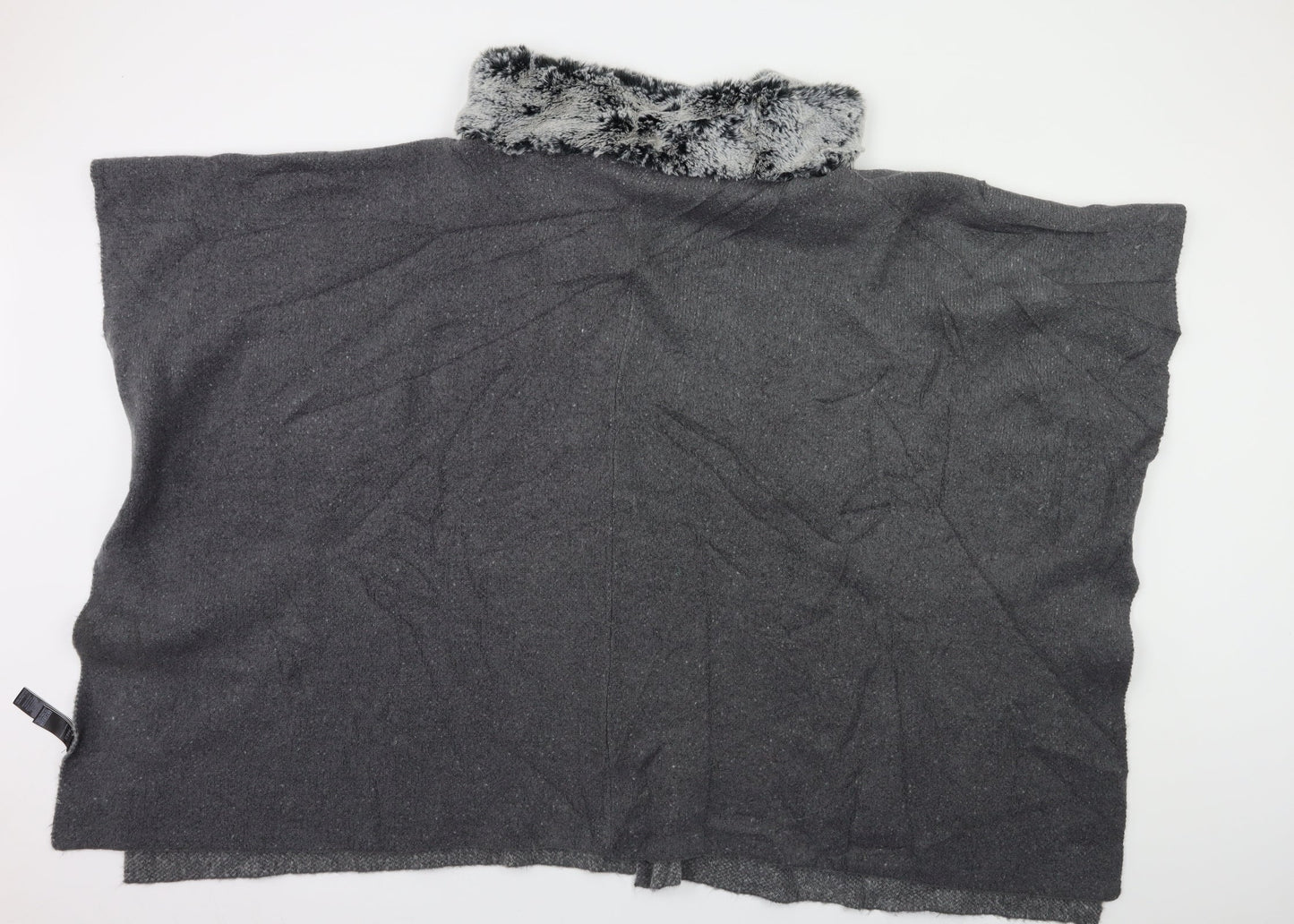 Womens UK Size L M&S Grey Overcoat