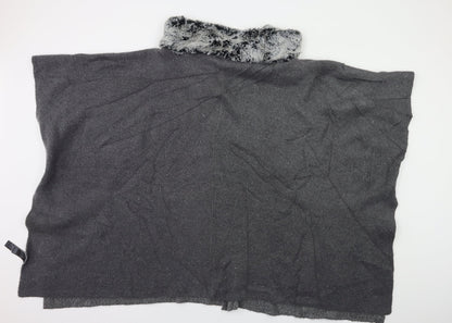 Womens UK Size L M&S Grey Overcoat
