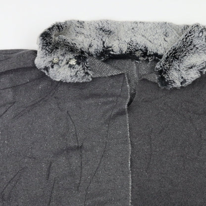 Womens UK Size L M&S Grey Overcoat