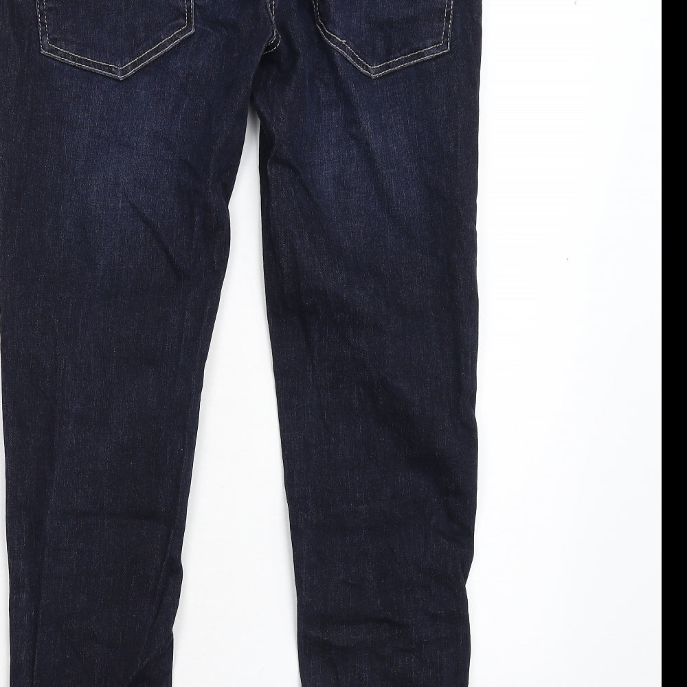 Nuon Womens Blue  Denim Capri Jeans Size 12 L26 in