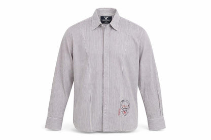 Mens UK Size S American Eagle Purple  Button-Up Long Sleeve Casual Shirt