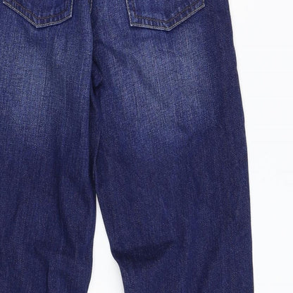 Bloozoo Mens Blue  Denim Straight Jeans Size 16 L29 in