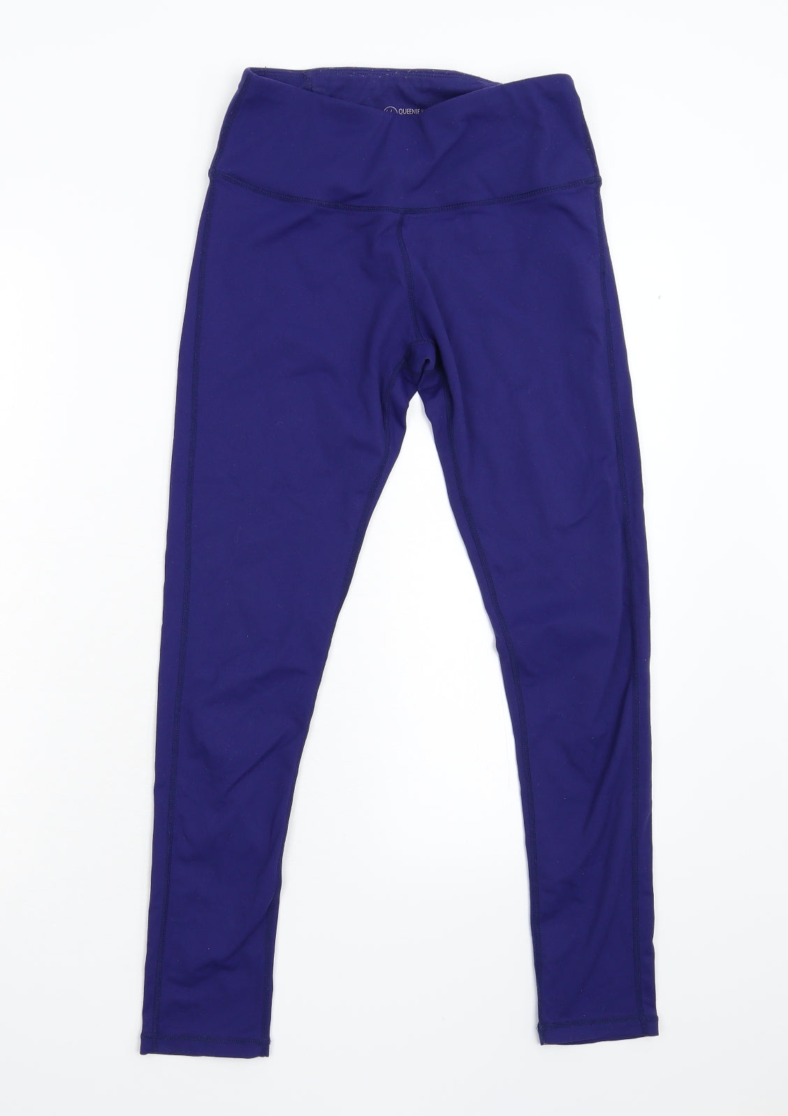 Queenieke Womens Blue   Cropped Leggings Size S L26 in