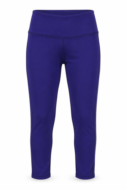 Queenieke Womens Blue   Cropped Leggings Size S L26 in