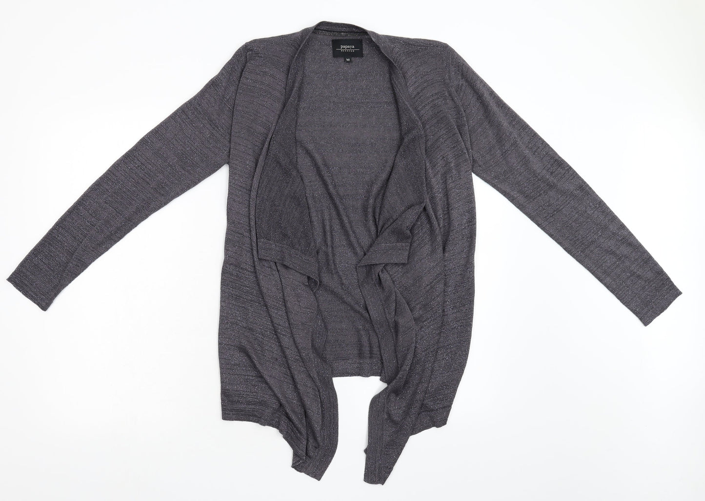 Womens UK Size M Matalan Grey Cardigan Jumper
