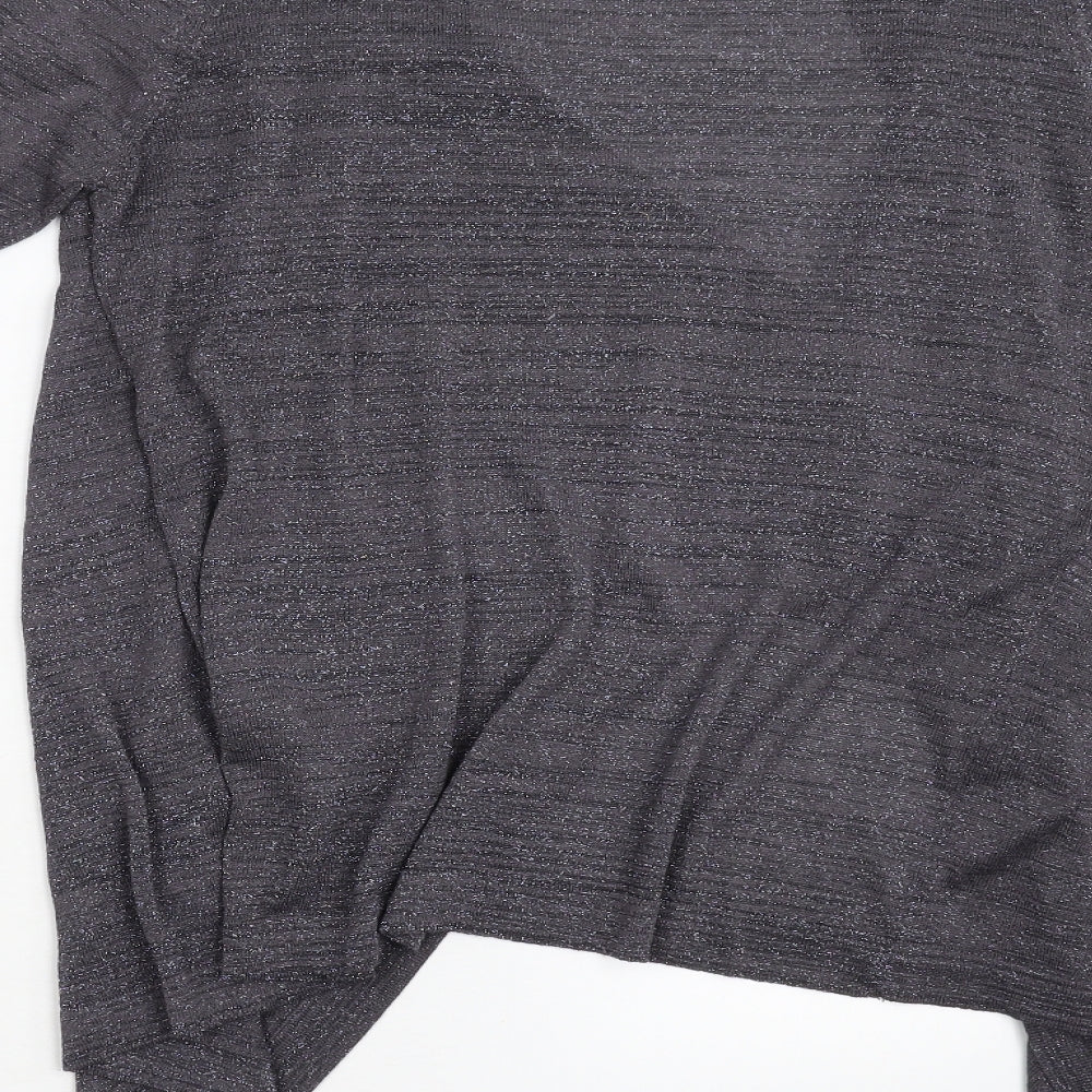 Womens UK Size M Matalan Grey Cardigan Jumper