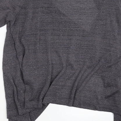 Womens UK Size M Matalan Grey Cardigan Jumper
