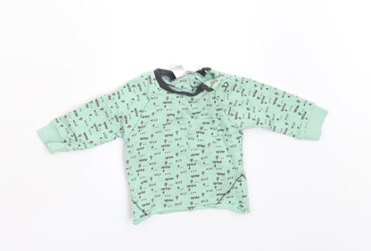 Mini Club Baby Green   Basic T-Shirt Size 0-3 Months