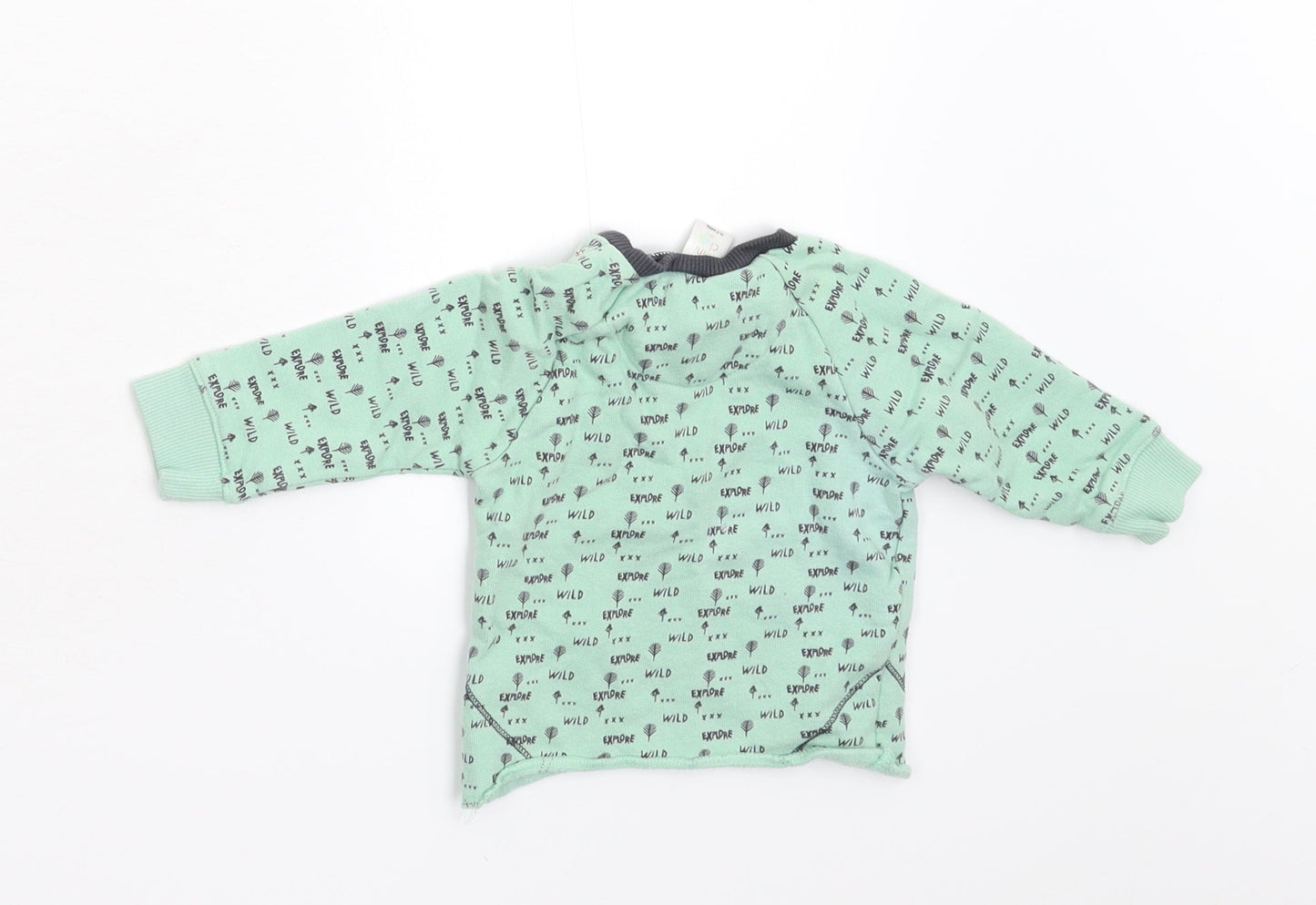 Mini Club Baby Green   Basic T-Shirt Size 0-3 Months