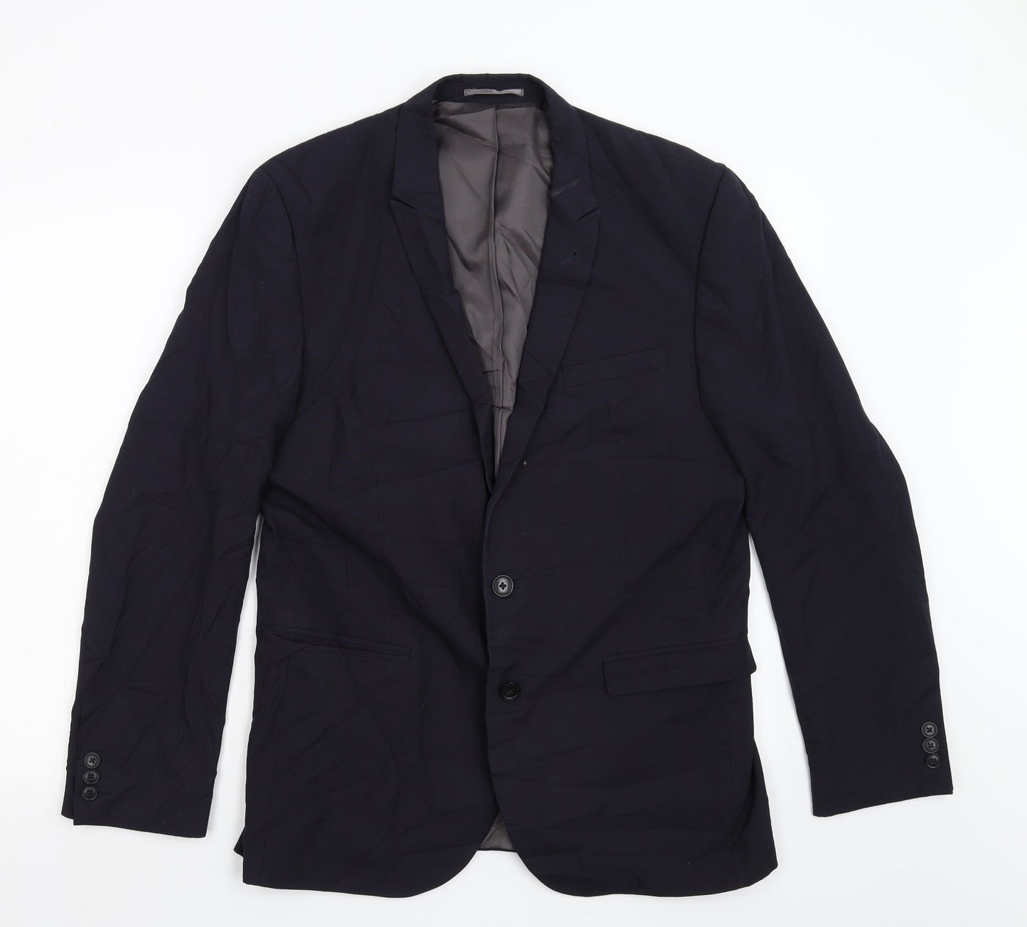 Mens UK Size 42 NEXT Regular Blue Suit Jacket