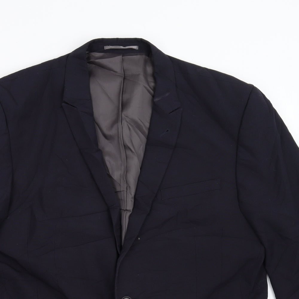 Mens UK Size 42 NEXT Regular Blue Suit Jacket