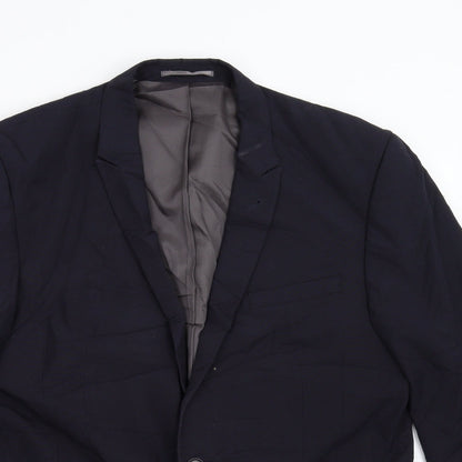Mens UK Size 42 NEXT Regular Blue Suit Jacket