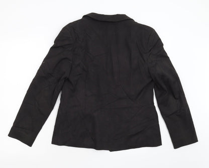 Principles Petite Womens Brown   Jacket Blazer Size 12