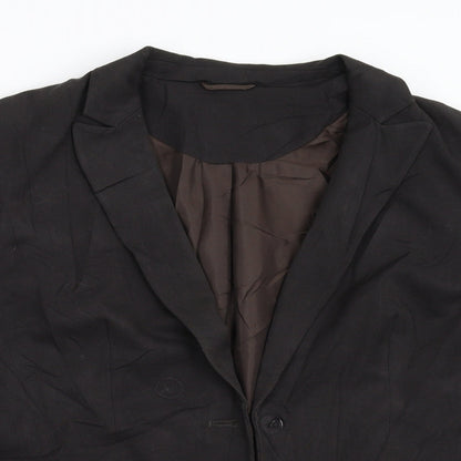 Principles Petite Womens Brown   Jacket Blazer Size 12