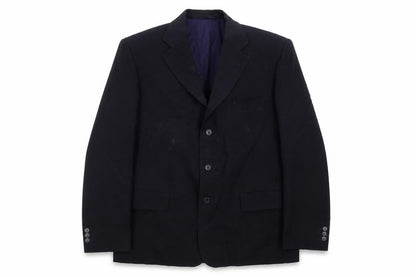 Mens UK Size 40 Essentials Regular Blue Suit Jacket