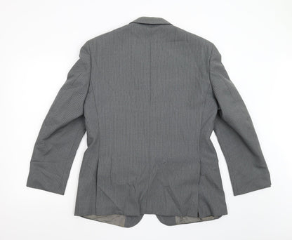 Mens UK Size 40 James Barry Regular Grey Suit Jacket