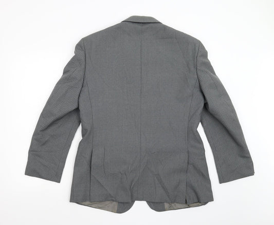 Mens UK Size 40 James Barry Regular Grey Suit Jacket