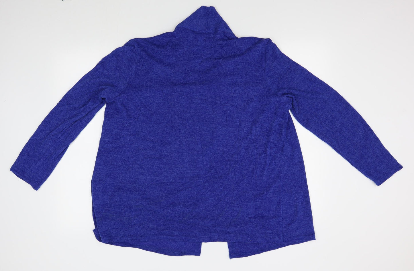 Womens UK Size 16 Afibel Blue Cardigan Jumper