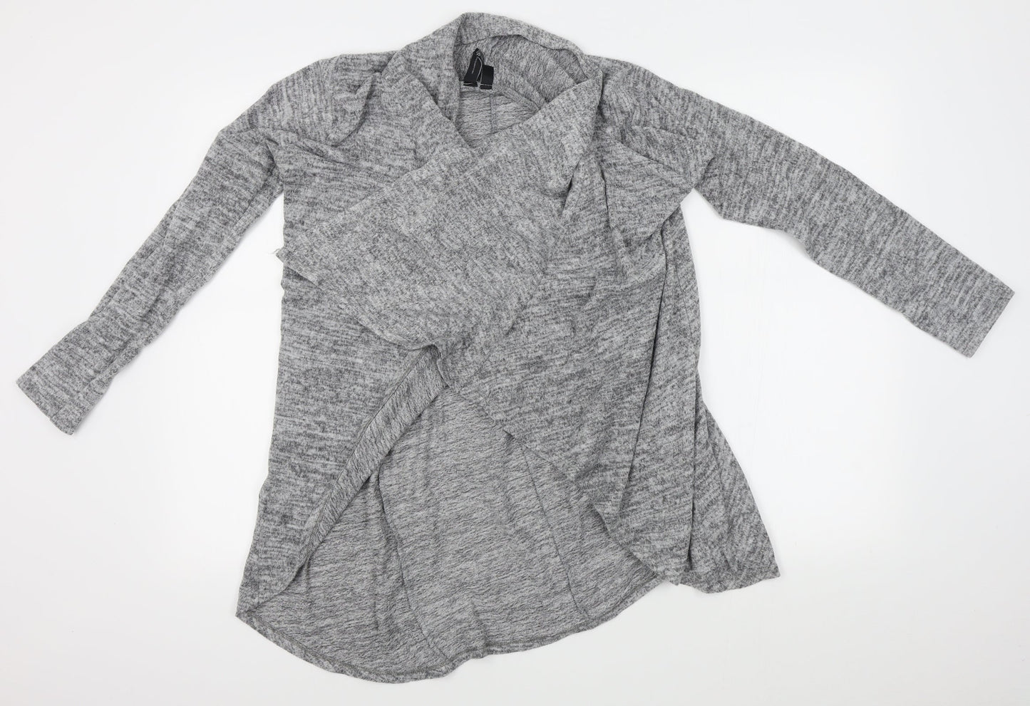 izabel Womens Grey   Wrap Jumper Size 10