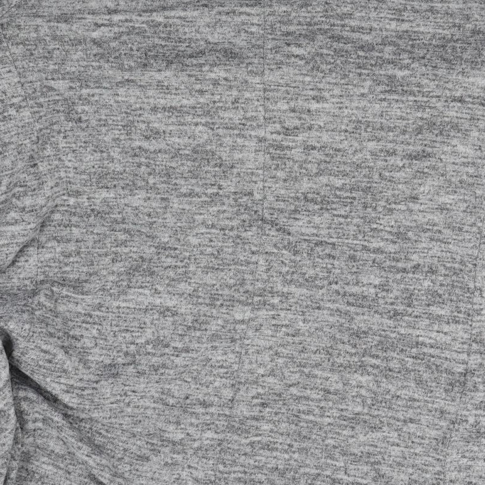 izabel Womens Grey   Wrap Jumper Size 10