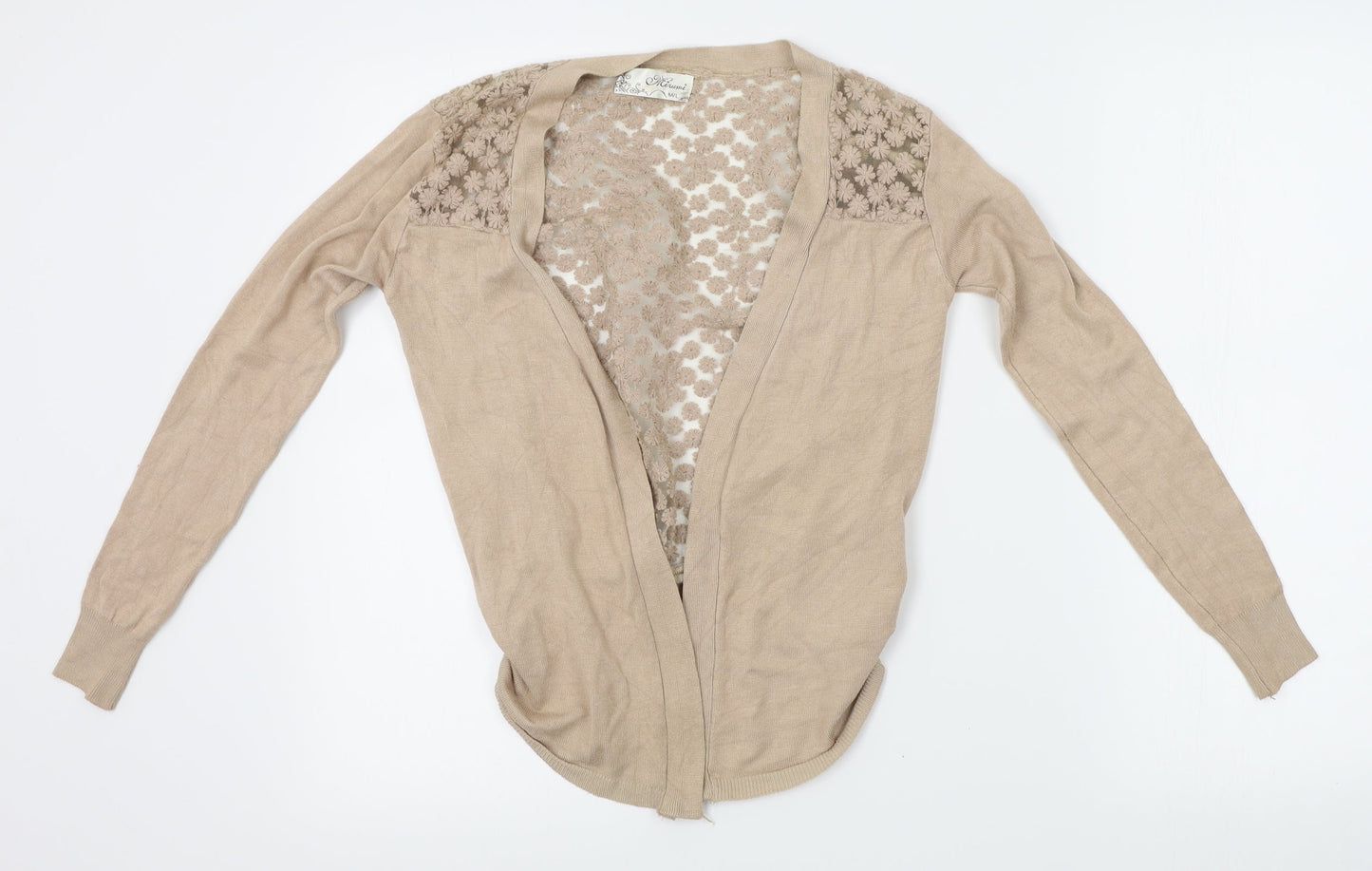 Mirumi Womens Beige   Cardigan Jumper Size M