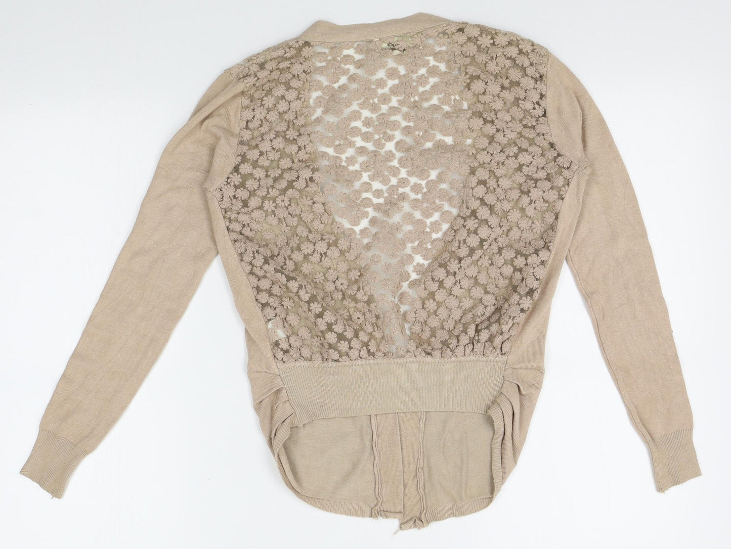 Mirumi Womens Beige   Cardigan Jumper Size M