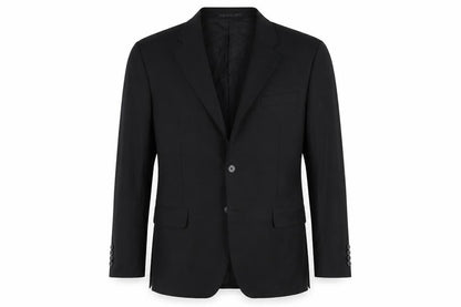 Mens UK Size One Size Lanificio Regular Black Suit Jacket