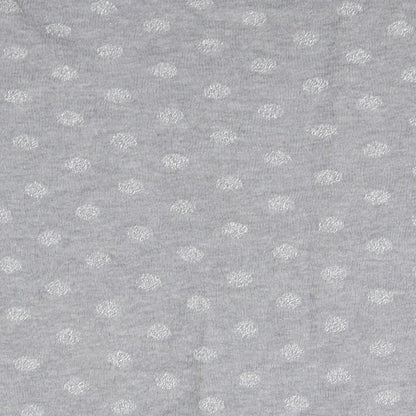 Mango Womens Grey Polka Dot  Pullover Jumper Size M
