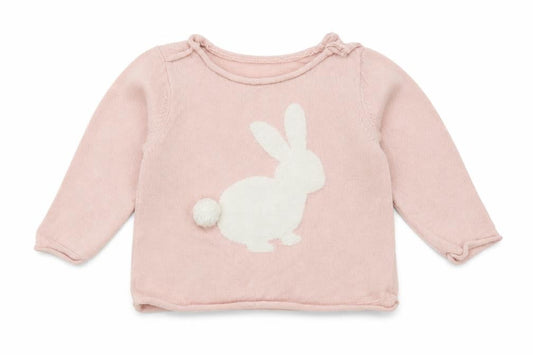 H&M Girls Pink   Pullover Jumper Size 6-9 Months